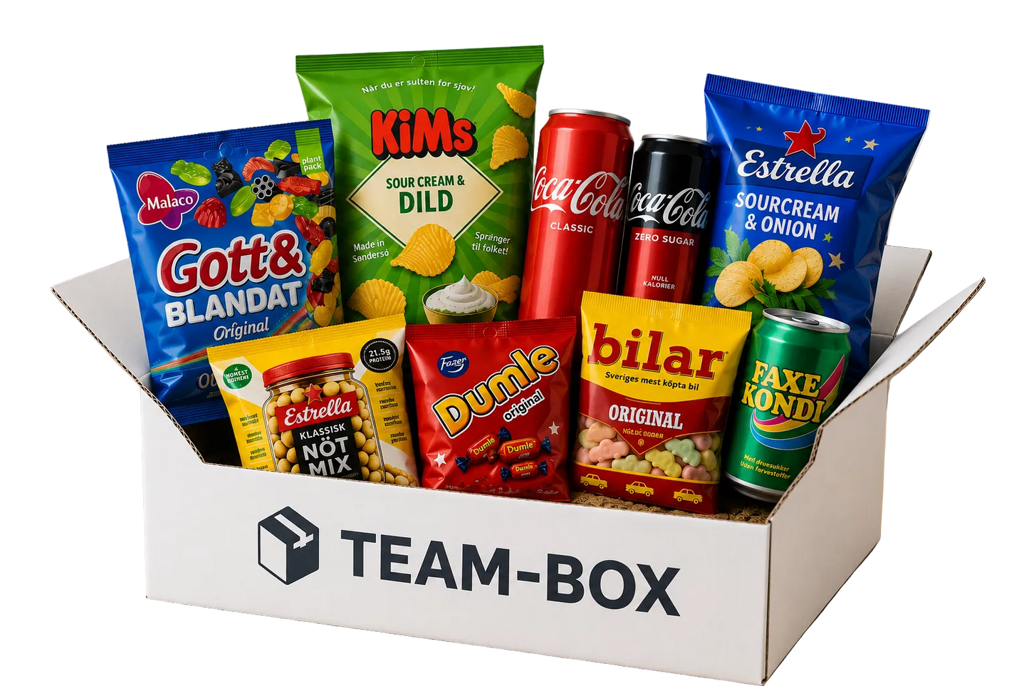 TEAM-BOX- Ugentlig snackboks